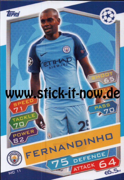 Match Attax Champions League 16/17 - Nr. MC 11