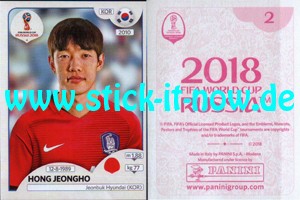 Panini WM 2018 Russland "Sticker" INT/Edition - Nr. 486