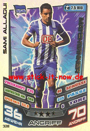 Match Attax 13/14 - Hertha BSC - Sami Allagui - Matchwinner - Nr. 328