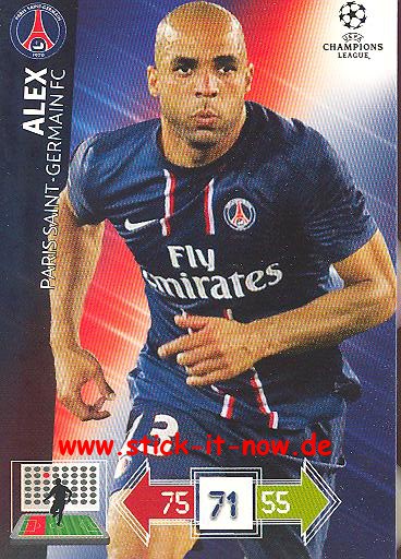 Panini Adrenalyn XL CL 12/13 - Paris St. Germain - Alex