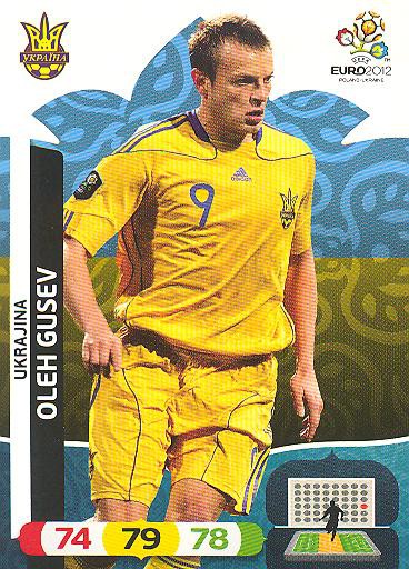 Panini EM 2012 - Adrenalyn XL - Oleh Gusev - Ukraine