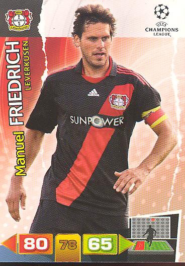 Manuel Friedrich - Panini Adrenalyn XL CL 11/12 - Bayer 04 Leverkusen