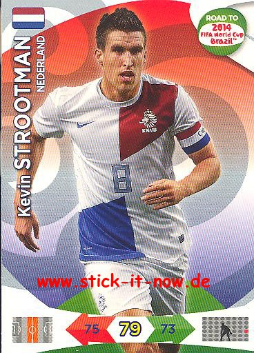 Panini Adrenalyn XL Road to WM 2014 - Kevin STROOTMAN