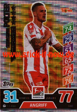 Topps Match Attax Bundesliga 17/18 EXTRA - Nr. 600 (Hattrick-Held)