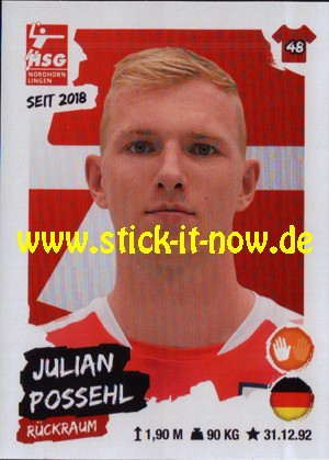 LIQUI MOLY Handball Bundesliga "Sticker" 20/21 - Nr. 298