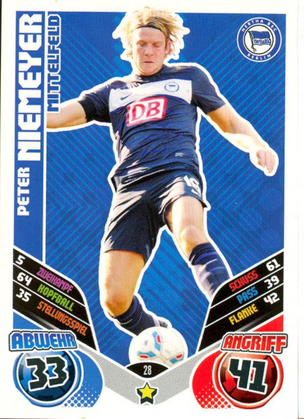 Peter Niemeyer - Match Attax 11/12