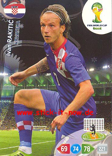 Panini Adrenalyn XL Brasil WM 2014 - Ivan RAKITIC