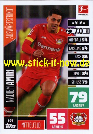 Topps Match Attax Bundesliga 2020/21 "Extra" - Nr. 507