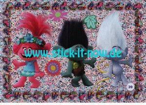 Trolls "World Tour" (2020) - Nr. 39 (Stickerkarte)