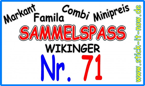 Sammelspass - Küstengold - Wikinger (2014) - Nr. 71