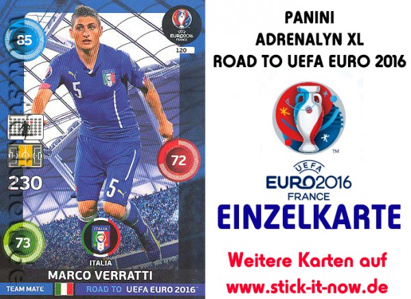 Adrenalyn XL - Road to UEFA Euro 2016 France - Nr. 120