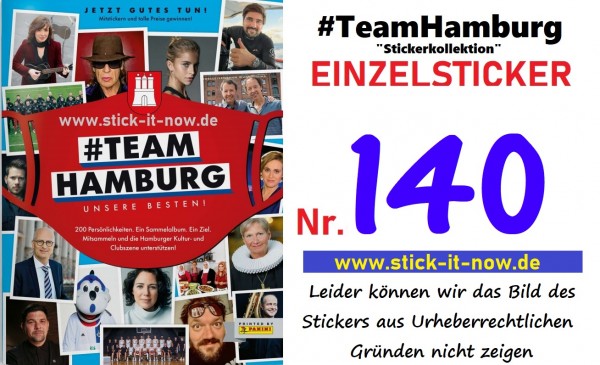 #TeamHamburg "Sticker" (2021) - Nr. 140