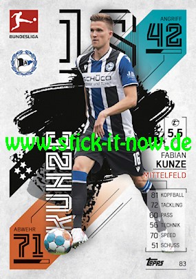 Topps Match Attax Bundesliga 2021/22 - Nr. 83