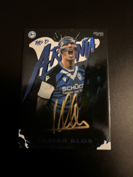 This is Arminia (2025) - On-Card Signature - Fabian Klos 108/180