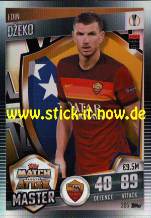 Topps Match Attax 101 (2021) - Nr. 205 ( Master )