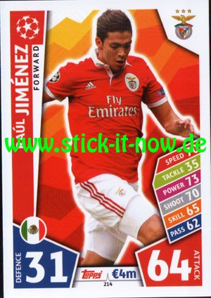Match Attax Champions League 17/18 - Nr. 214