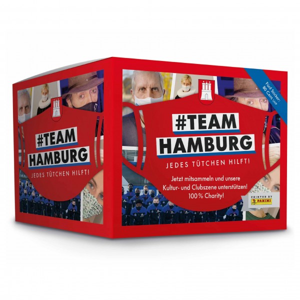 #TeamHamburg "Sticker" (2021) - Display (50 Tüten)