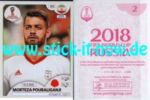 Panini WM 2018 Russland "Sticker" INT/Edition - Nr. 167