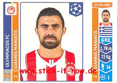 Panini Champions League 14/15 Sticker - Nr. 79