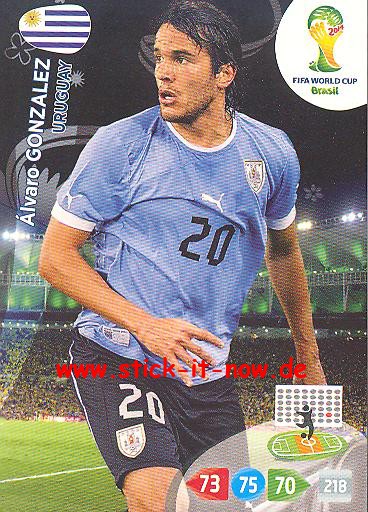 Panini Adrenalyn XL Brasil WM 2014 - Alvaro GONZALEZ