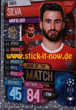 Match Attax Champions League 2019/20 - Nr. M BEN (Man of the Match)