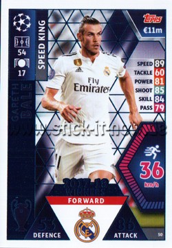 Match Attax Champions League 18/19 - Nr. 50 ( SPEED KING )