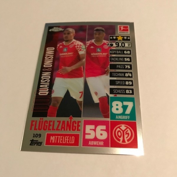 Match Attax BL Chrome 20/21 - Nr. 109 - QUAISON & ONISIWO