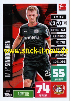 Topps Match Attax Bundesliga 2020/21 - Nr. 215