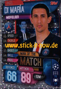 Match Attax Champions League 2019/20 - Nr. M PSG (Man of the Match)