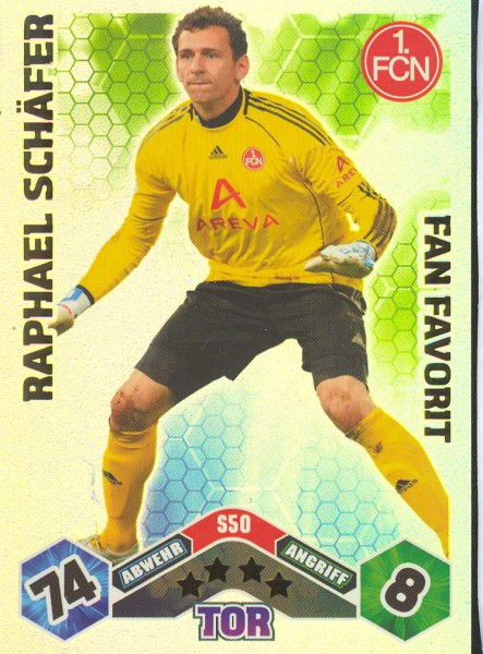 Raphael Schäfer - Match Attax 10/11 Spezial - Fan Favorit