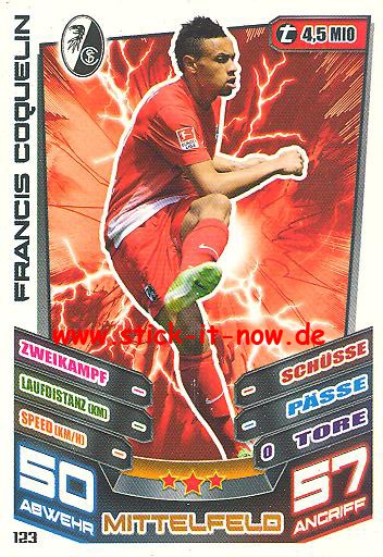 Match Attax 13/14 - SC Freiburg - Francis Coquelin - Nr. 123