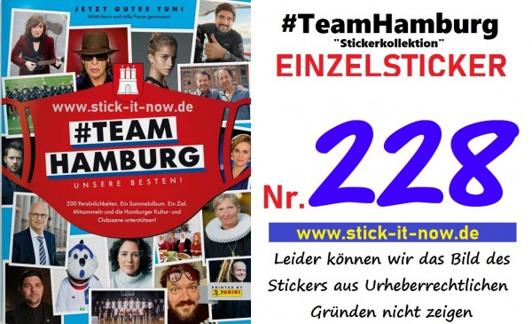 #TeamHamburg "Sticker" (2021) - Nr. 228