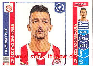 Panini Champions League 14/15 Sticker - Nr. 86