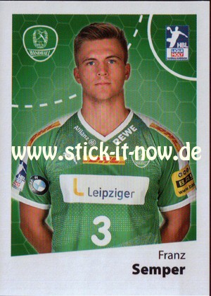 LIQUE MOLY Handball Bundesliga Sticker 19/20 - Nr. 242