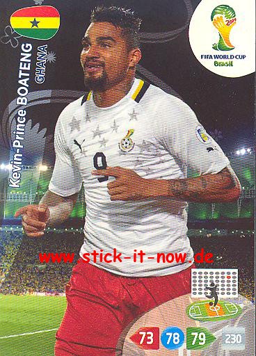 Panini Adrenalyn XL Brasil WM 2014 - Kevin-Prince BOATENG