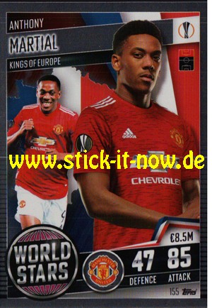 Topps Match Attax 101 (2021) - Nr. 155 ( World Stars )