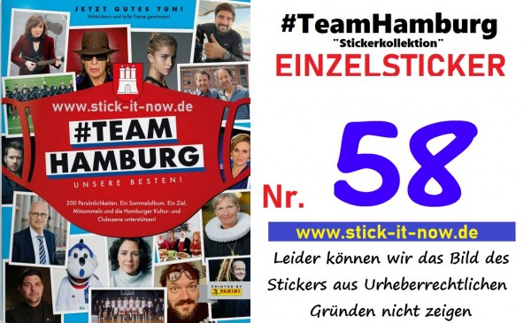 #TeamHamburg "Sticker" (2021) - Nr. 58