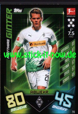 Topps Match Attax Bundesliga 2019/20 - Nr. 249