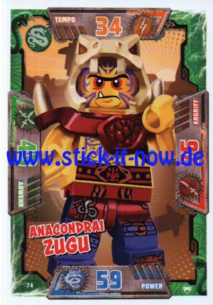 Lego Ninjago Trading Cards - SERIE 2 (2017) - Nr. 74