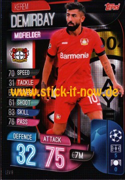 Match Attax Champions League 2019/20 - Nr. LEV 8