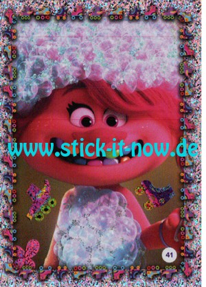 Trolls "World Tour" (2020) - Nr. 41 (Stickerkarte)