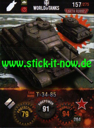 World of Tanks "Earth Rumble" (2017) - Nr. 157