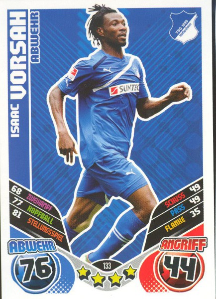 Isaac Vorsah - Match Attax 11/12