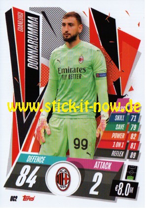 Match Attax Champions League 2020/21 "Update" - Nr. UC 2