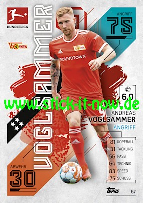 Topps Match Attax Bundesliga 2021/22 - Nr. 67