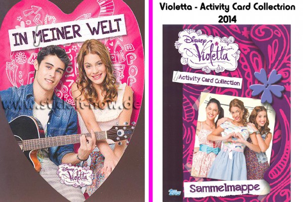 Disney Violetta - Activity Cards (2014) - Nr. 121