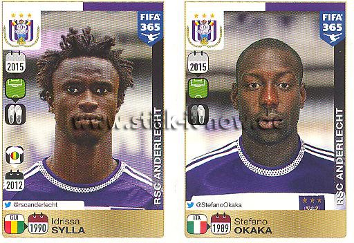Panini FIFA 365 Sticker - Nr. 159 - 160