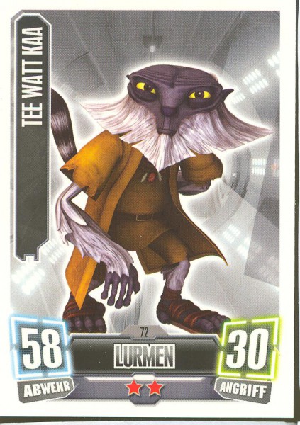 Force Attax - Serie II - Tee Watt Kaa - Lurmen