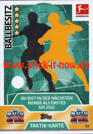 Topps Match Attax Bundesliga 17/18 EXTRA - Nr. T7