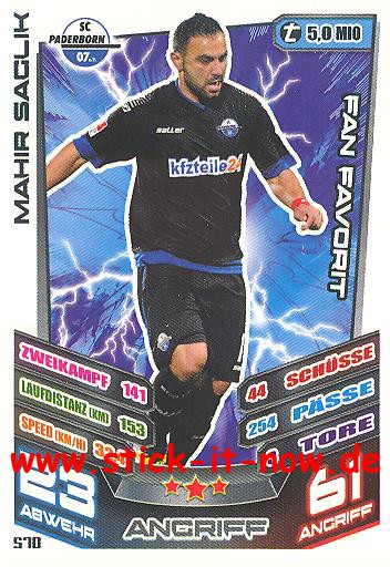 Match Attax 13/14 EXTRA - Fan Favoriten - MAHIR SAGLIK - Nr. 570